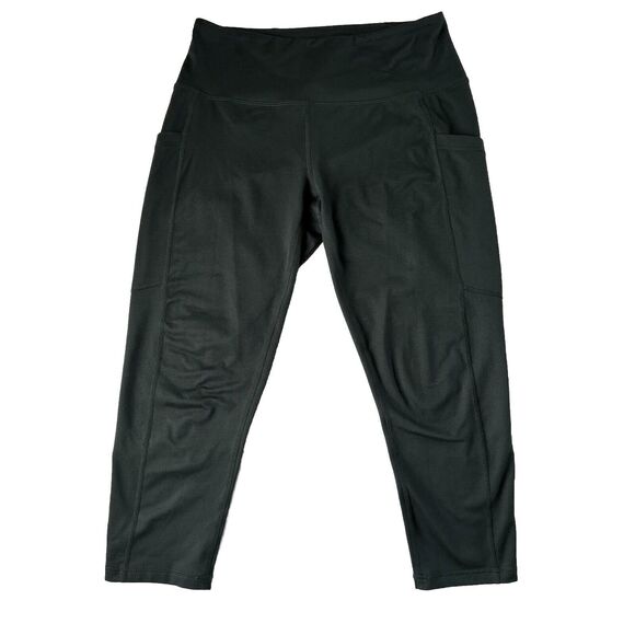 Zella Women's Capri Length Leggings Slate Gray Size Medium - Picture 1 of 12